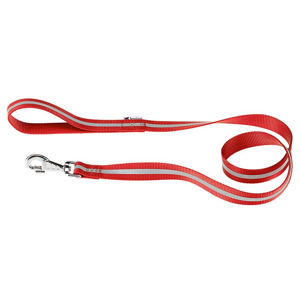 Ferplast - Laisse Réfléchissante CLUB REFLEX G20/120 pour Chiens, idéale pour les promenades en soirée - Imagen 1