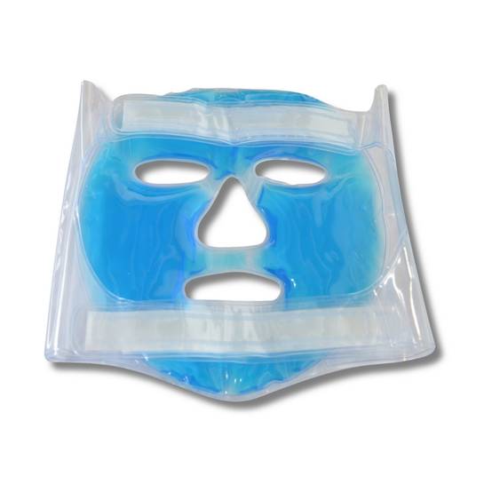 Masque Visage Gel Thermothérapie Chaud ou Froid Réutilisable, Contre les Migraines, Relaxant, Favorise Circulation Sanguine, Sun&Sia - Image 3