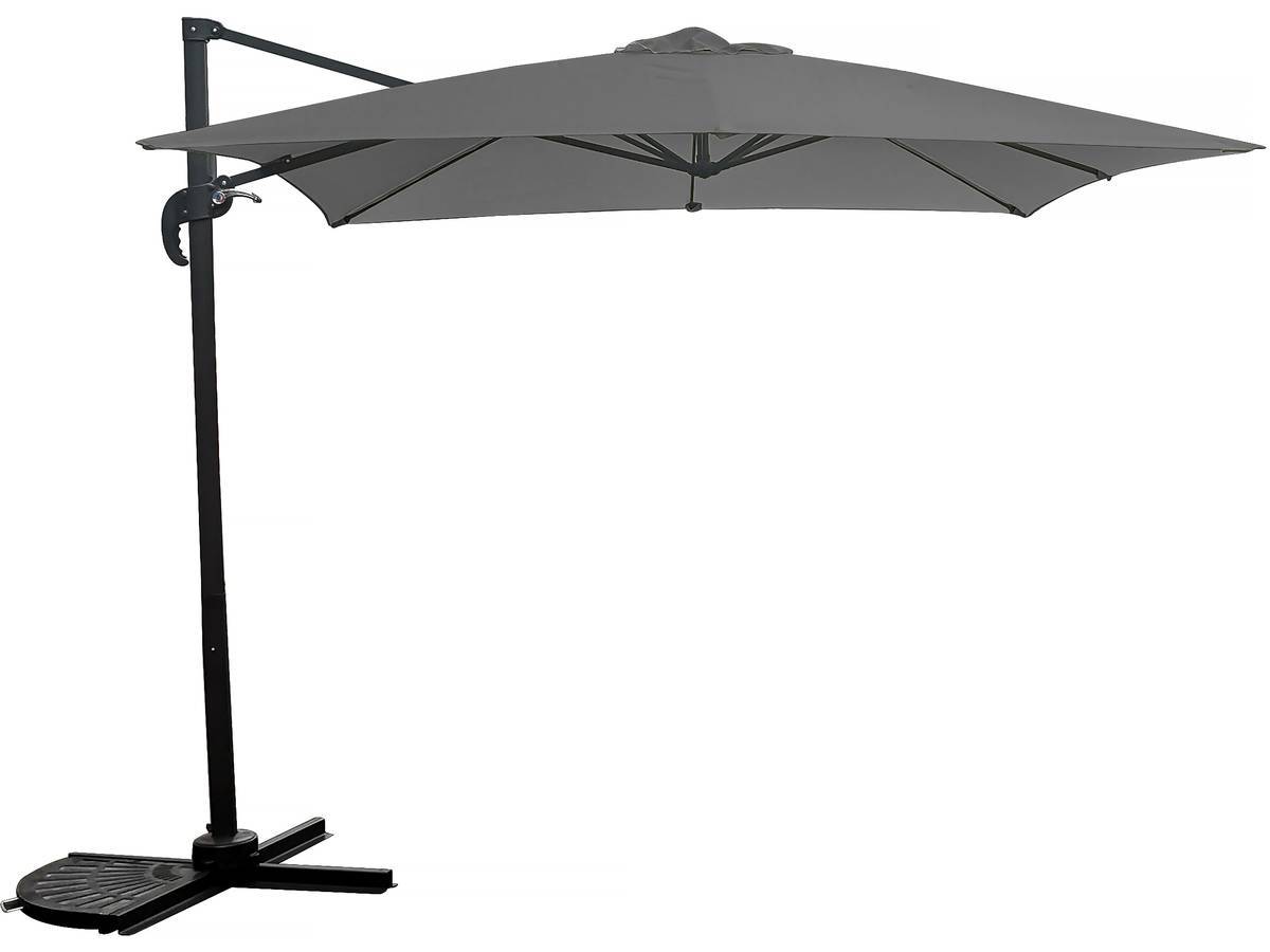 Parasol Jardin Déporté - 2.5 X 2.5 M - Gris -habitat Et Jardin - Imagen 1