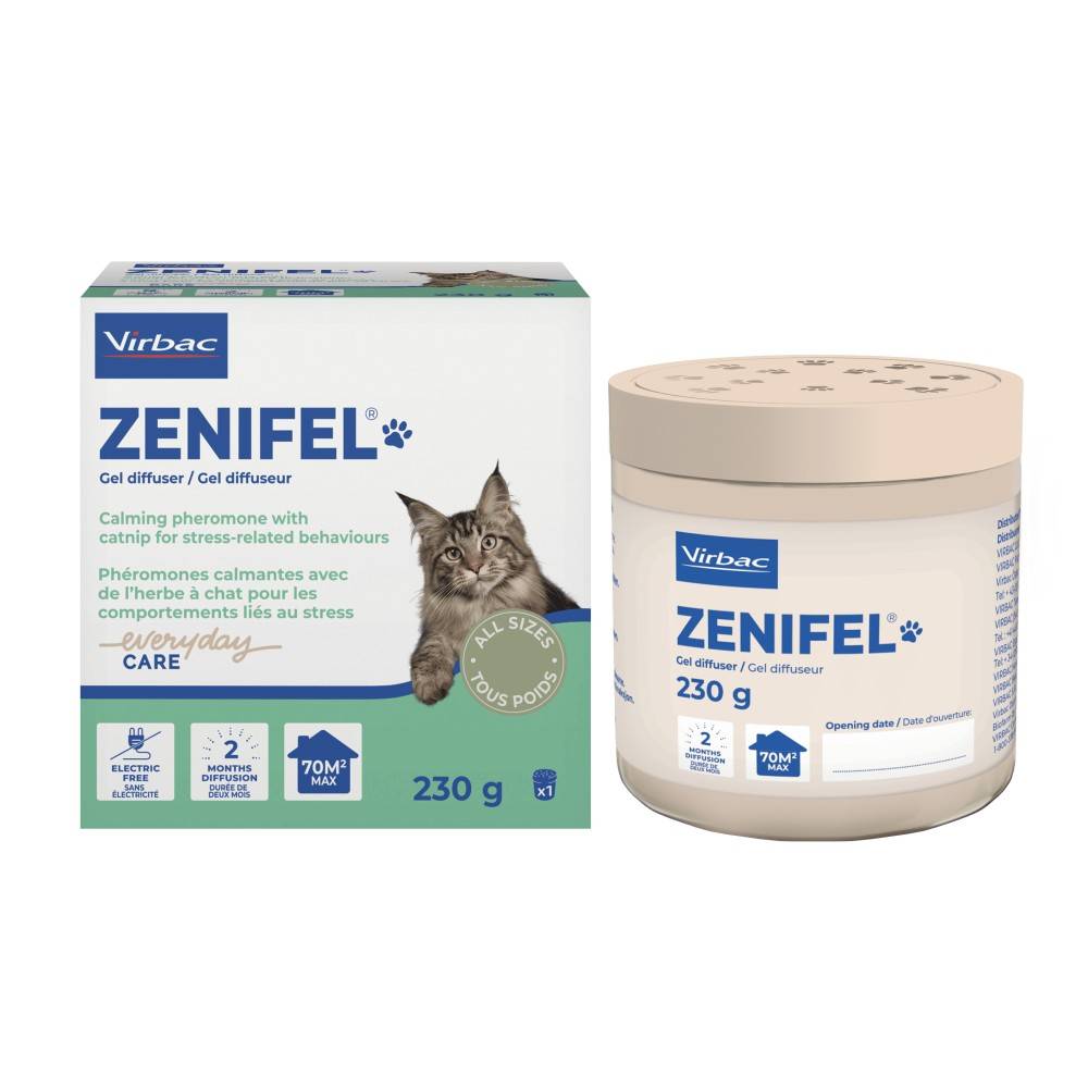 Zenifel plus Gel Diffuseur Chat Phéromones Apaisantes 230 g - Image 2