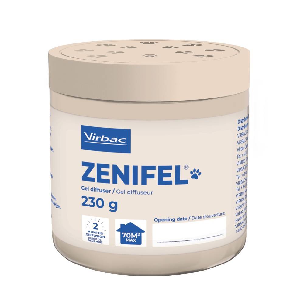 Zenifel plus Gel Diffuseur Chat Phéromones Apaisantes 230 g - Image 1