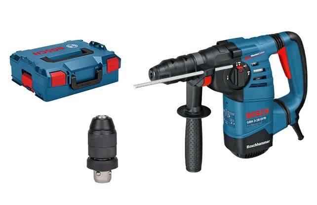 Bosch Professional - Perforateur SDS plus GBH 3-28 DFR Professional 800 W + coffret L-BOXX + accessoires - BOSCH - 061124A004 - Imagen 1