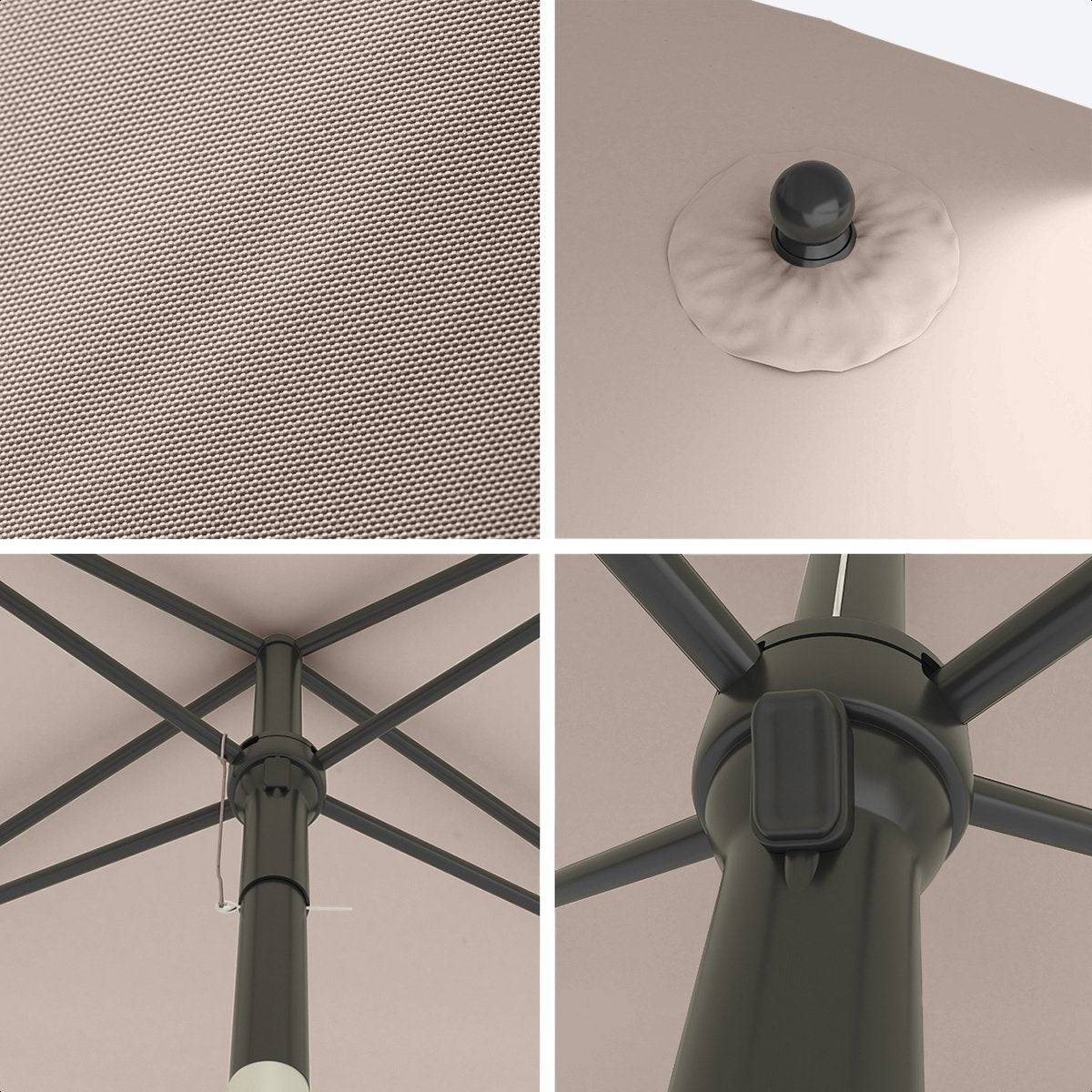Entrepotbrico - Parasol Rectangulaire Articulé 30° - Image 6