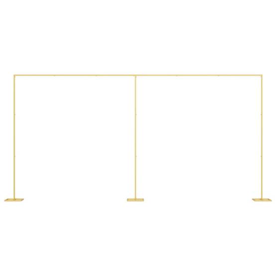 Arche de Mariage Géante Acier Doré XXL Structure Événementielle Large 634x300cm - ComfortXL Outdoor Living - Image 2