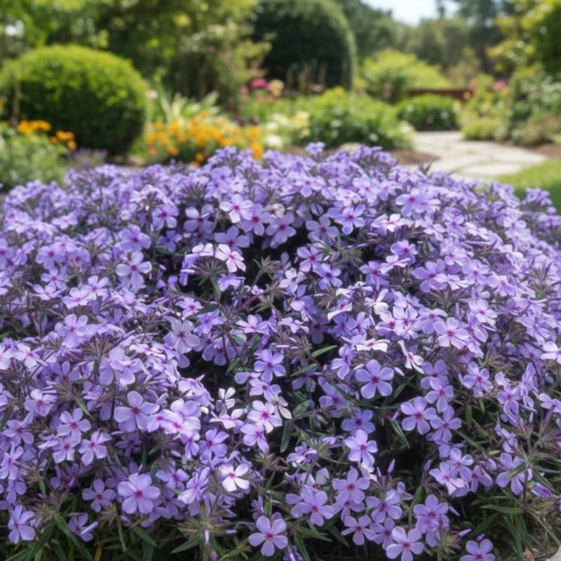 Phlox divariqué Chattahoochee à fleurs Violette/ - feuillage Caduc - Godet - 5/20 cm