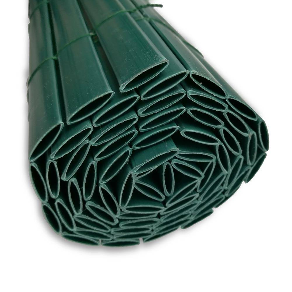 Sans Marque - Canisse double face PVC 1x3 m Unité Vert - Image 3
