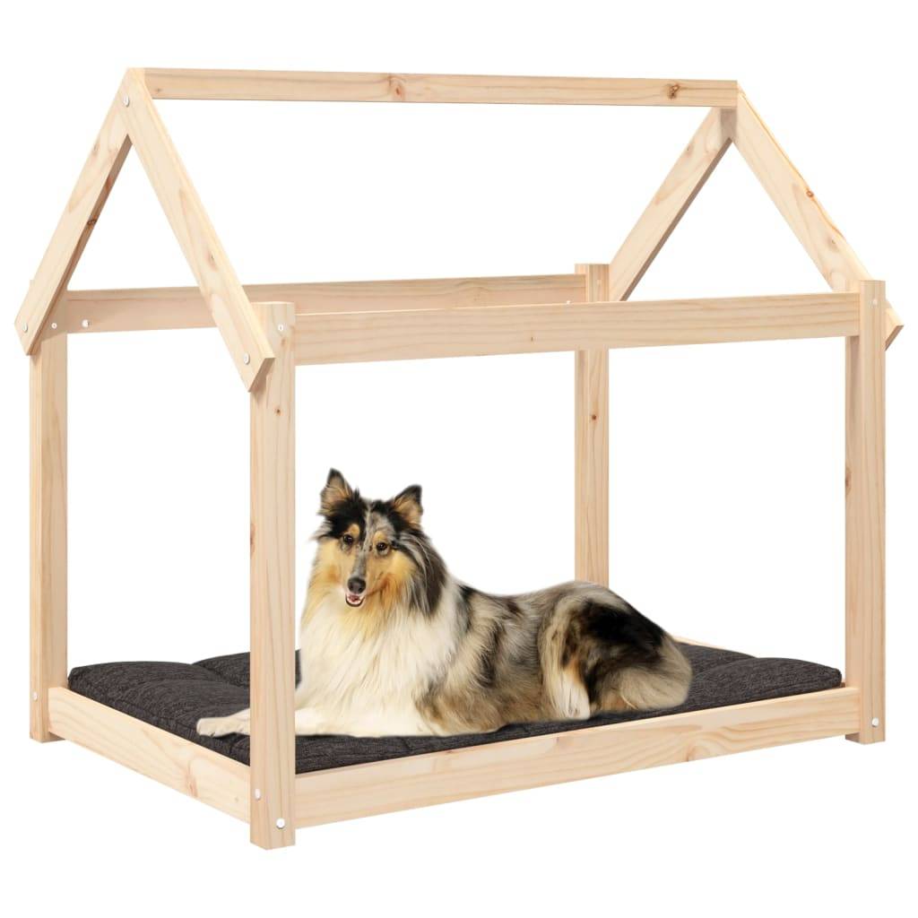 Vidaxl - Lit pour chien 101x70x90 cm Bois de pin solide vidaXL 822212 - Imagen 5