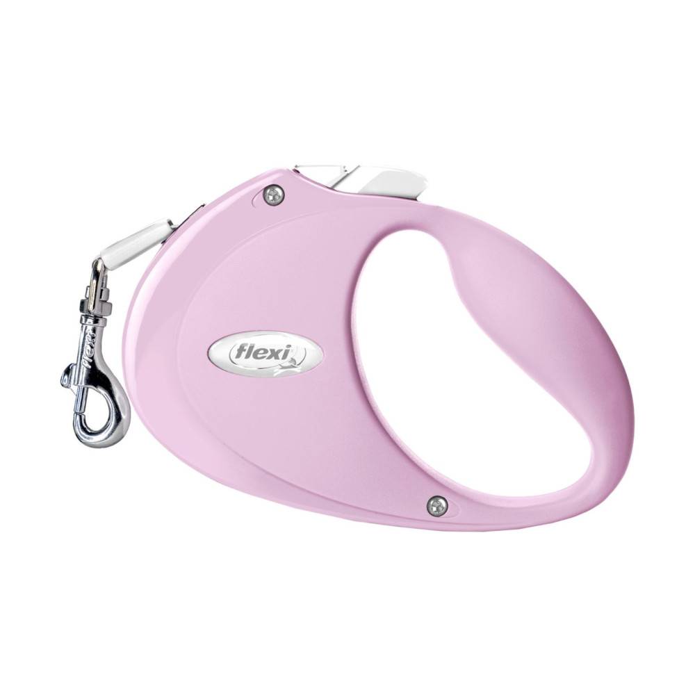 Flexi - Laisse Flexi PUPPY XS 2 mètres rose sangle pour chien max 12 kg - Imagen 3