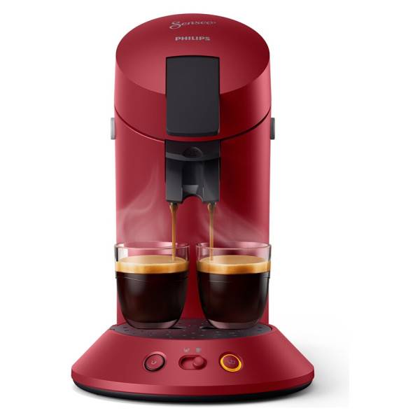 Philips - Cafetière à dosette 1bar 1450w rouge CSA210/91 Philips - Image 3