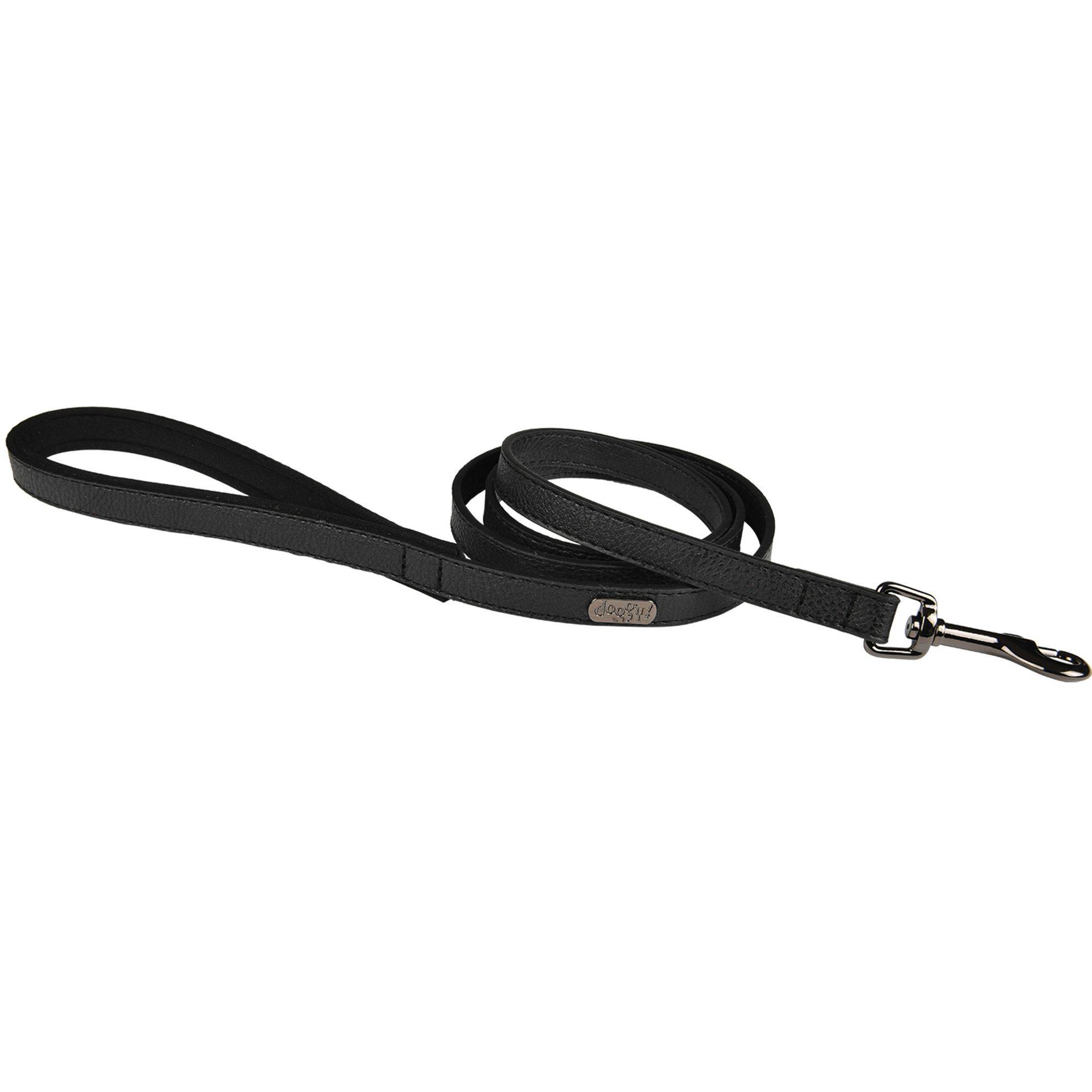 Laisse Simili Basics Noir Taille : T1 DOOGY GLAM