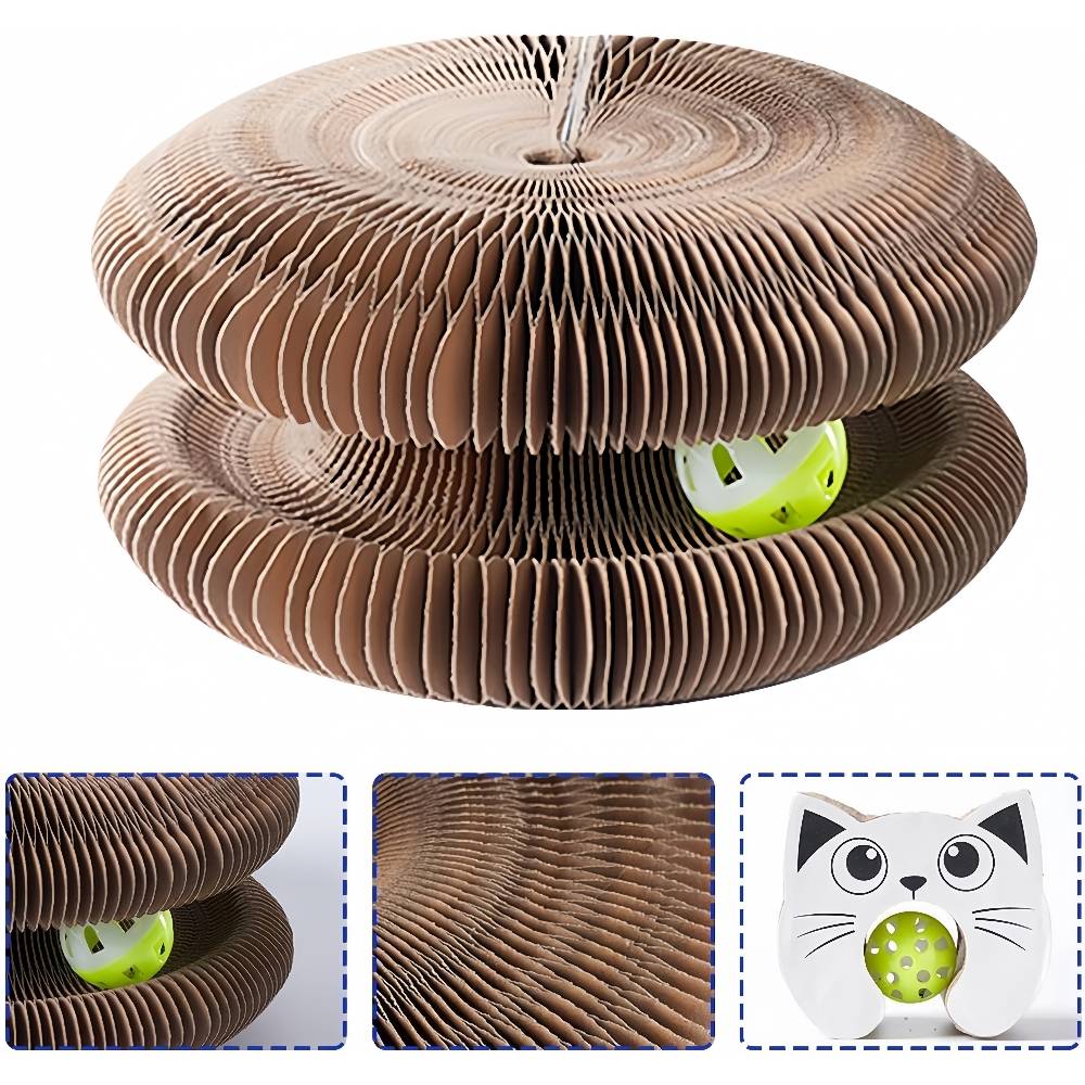 IntiMeg - Griffoir pour Chat Carton Interactif  - IntiMeg - Image 2