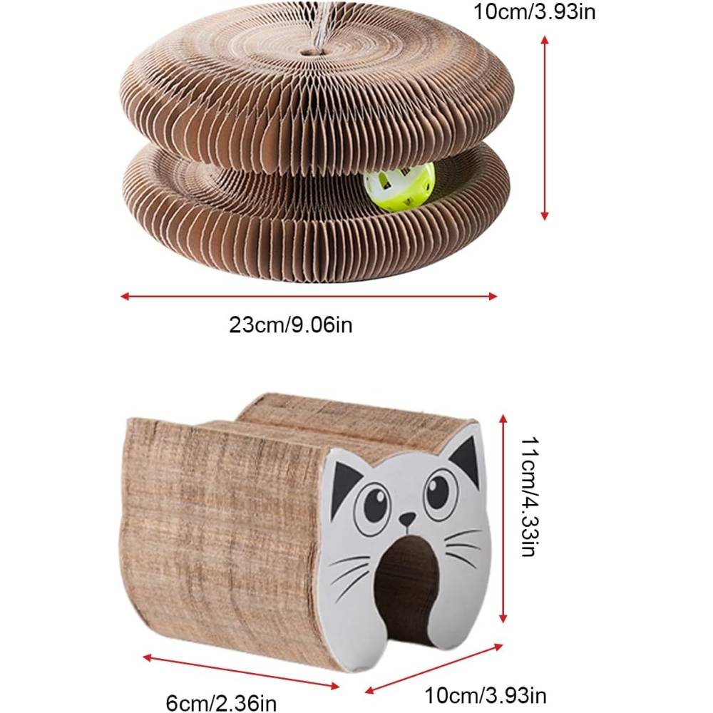 IntiMeg - Griffoir pour Chat Carton Interactif - IntiMeg - Image 5