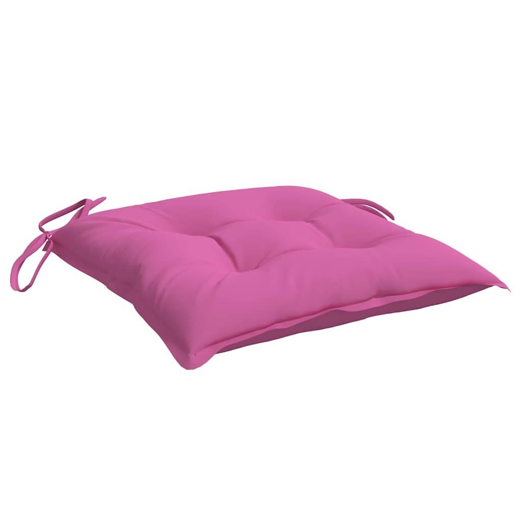 PANGIVO - Coussins de chaise polyester rose 40 x 40 x 7 cm - PANGIVO - Image 5