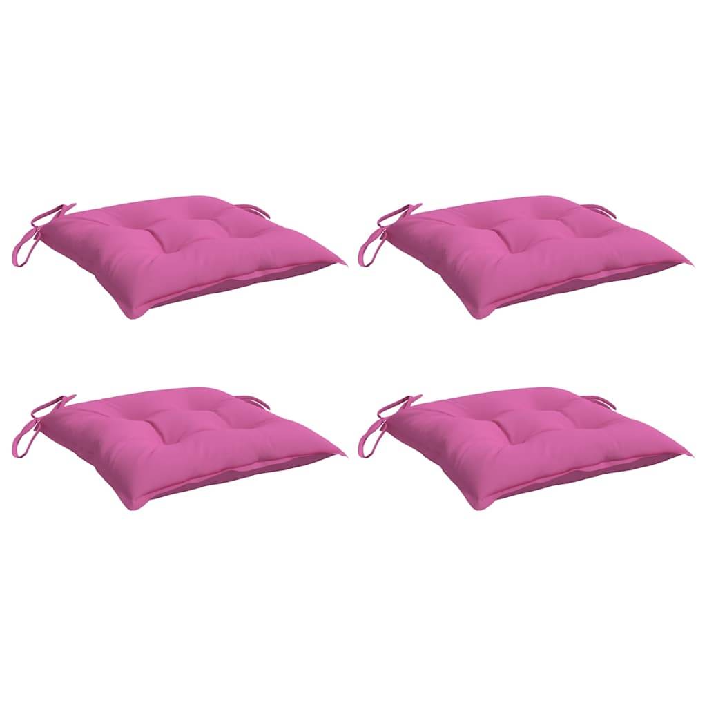 PANGIVO - Coussins de chaise polyester rose 40 x 40 x 7 cm - PANGIVO - Image 3