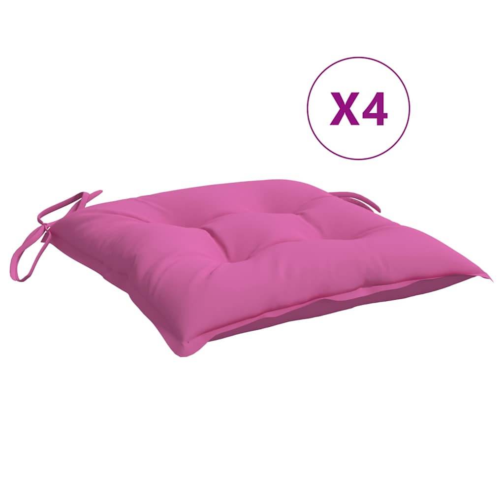 PANGIVO - Coussins de chaise polyester rose 40 x 40 x 7 cm - PANGIVO - Image 2