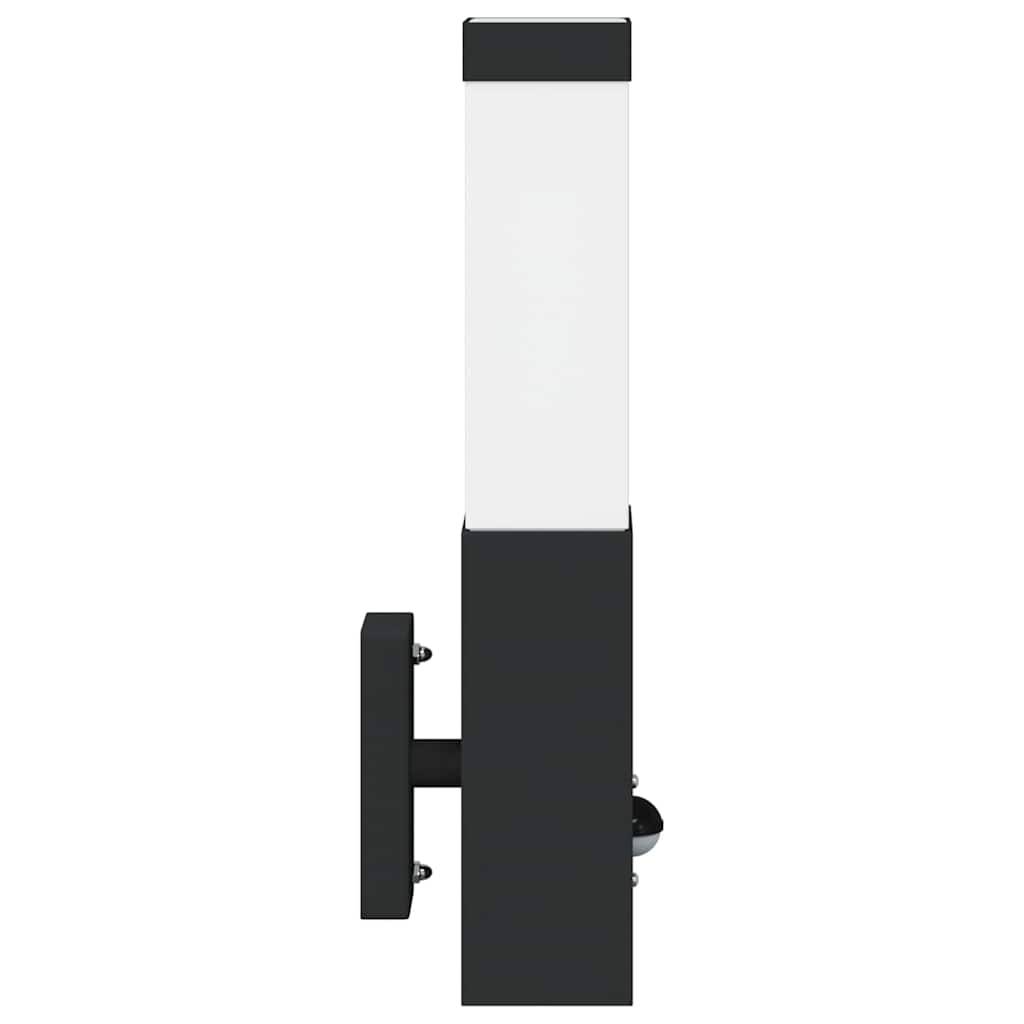Applique murale extérieure - Lampe murale extérieure Noir 10,5 x 6 x 35 cm g251 - Image 4
