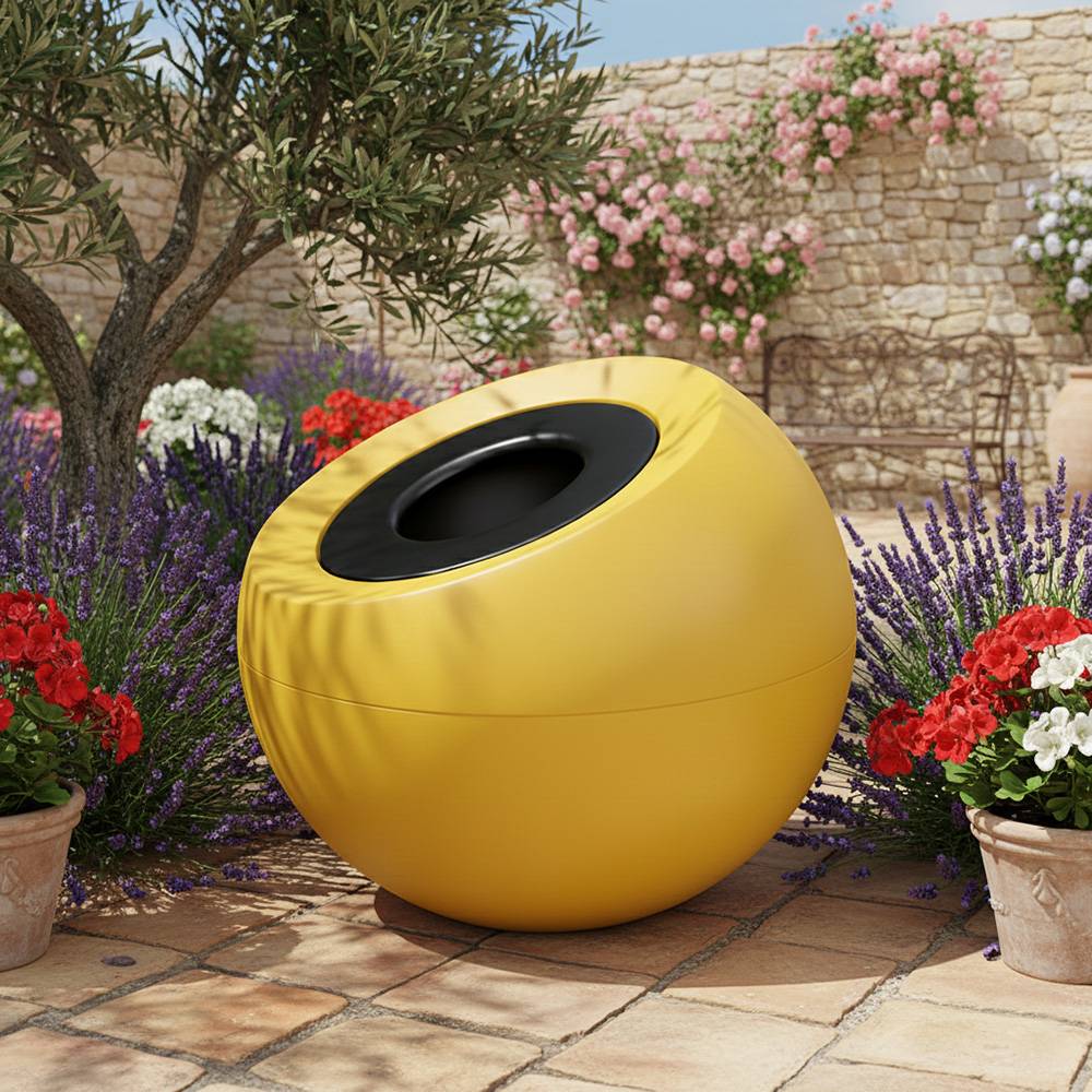 Pot de fleurs dolce vita 300l - plast'up rotomoulage - Image 3