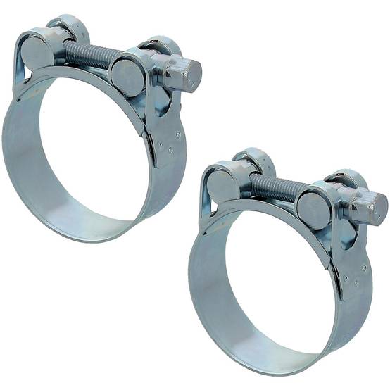 Huggy Tuyaux - Lot de 2 colliers à tourillon - Diamètre 52 à 55 mm - HUGGY TUYAUX