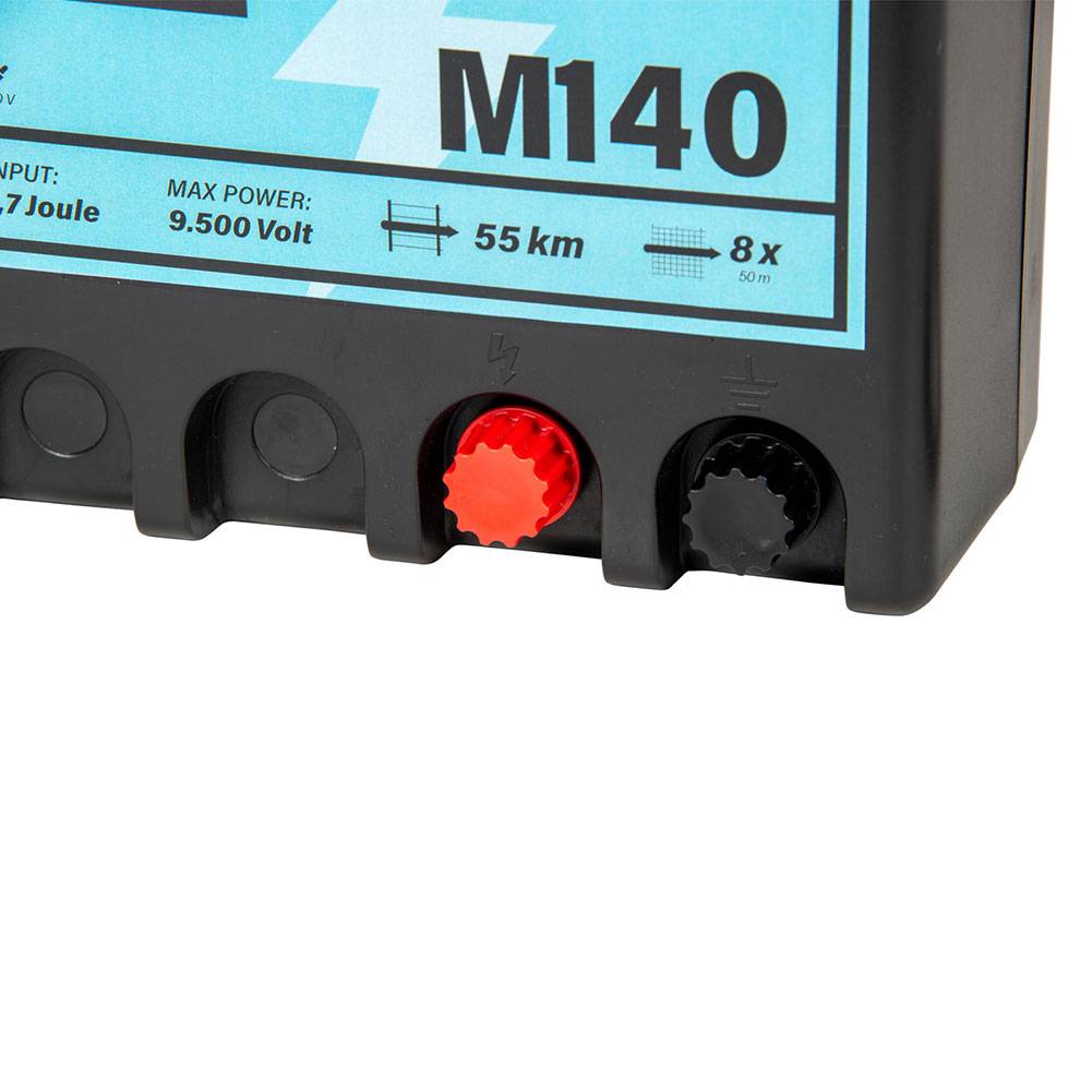 Poste de clôture électrique M140 à Leds, secteur 230 V, 1.4 J - Image 3