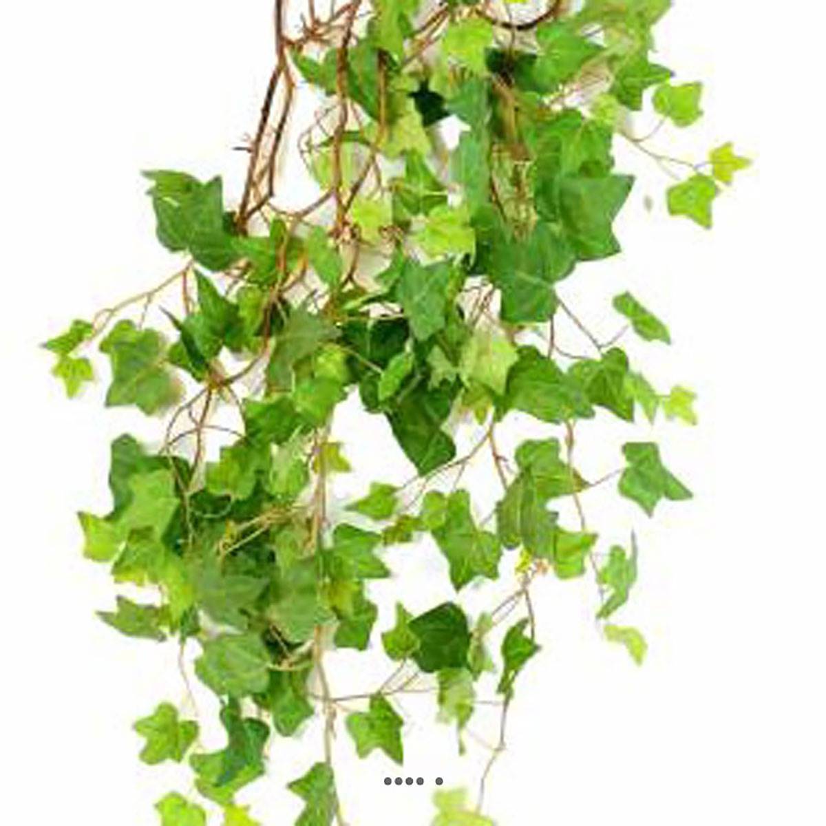 Artificielles - Grande chute de faux lierre en tissu L 160 cm vert - Imagen 3