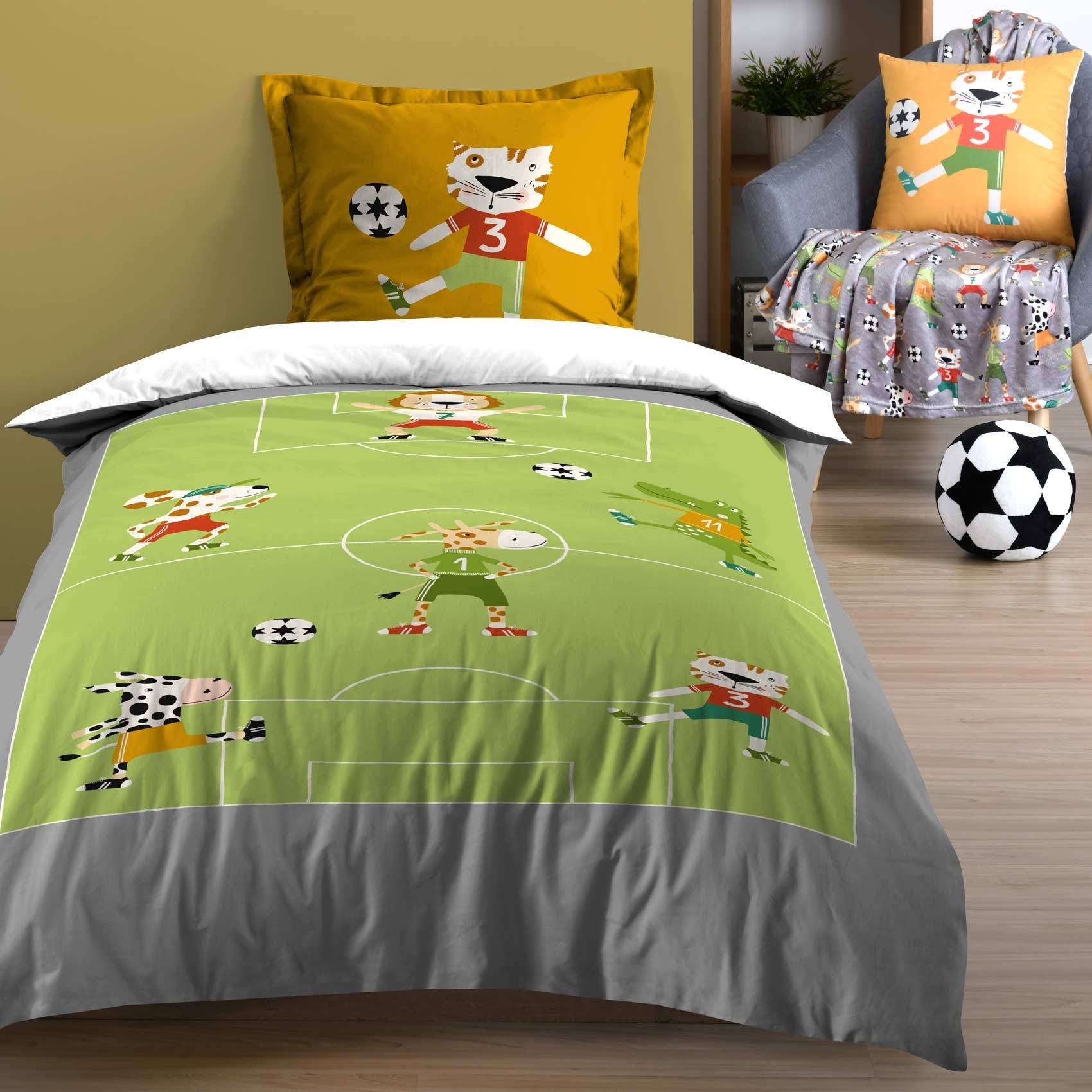 Lovely Casa - Coussin ballon de foot - LOVELY CASA - Imagen 3