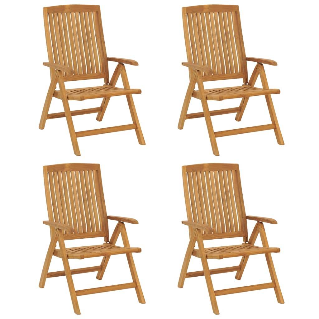 Chaise bois composite 4 places tissu marron - Prolenta premium  p3381.0 - Image 3