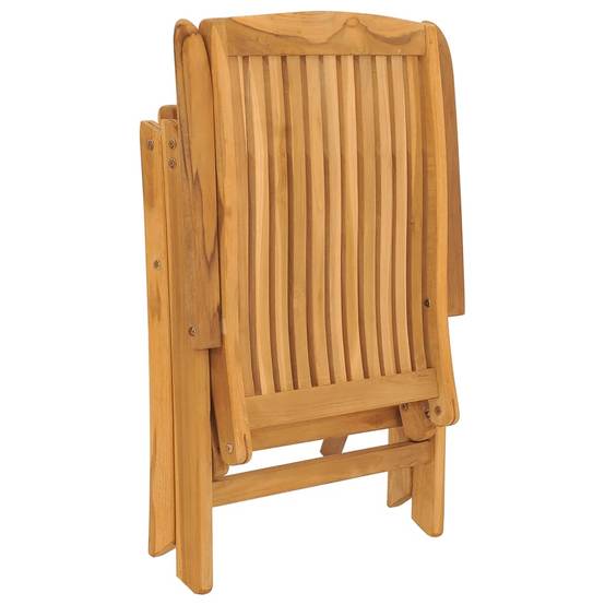Chaise bois composite 4 places tissu marron - Prolenta premium p3381.0 - Image 8