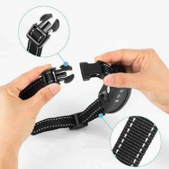IntiMeg - Collier anti-aboiement pour chien, 7 niveaux de sensibilité, rechargeable, étanche, IntiMeg - Imagen 3