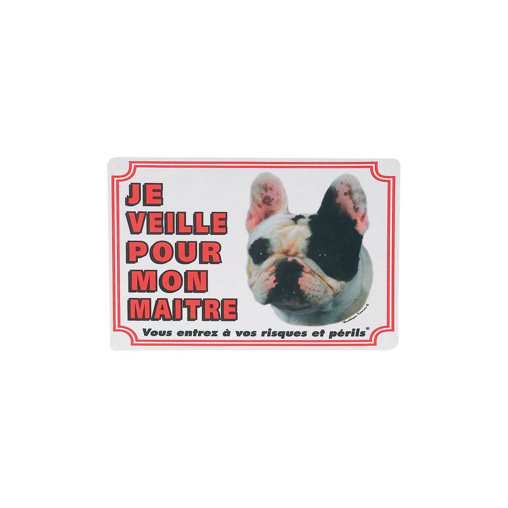 Panneau de portail chien bouledogue français - Image 2