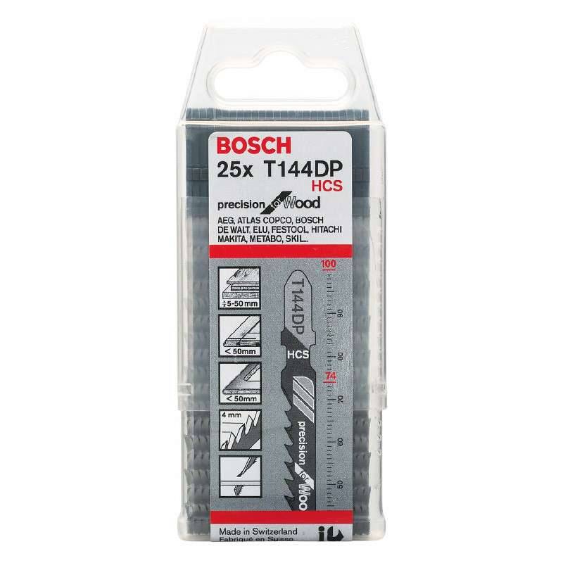Bosch - Coffret de 25 lames de scie sauteuse BOSCH 2608633A39 T144DP bois Bosch - Imagen 1