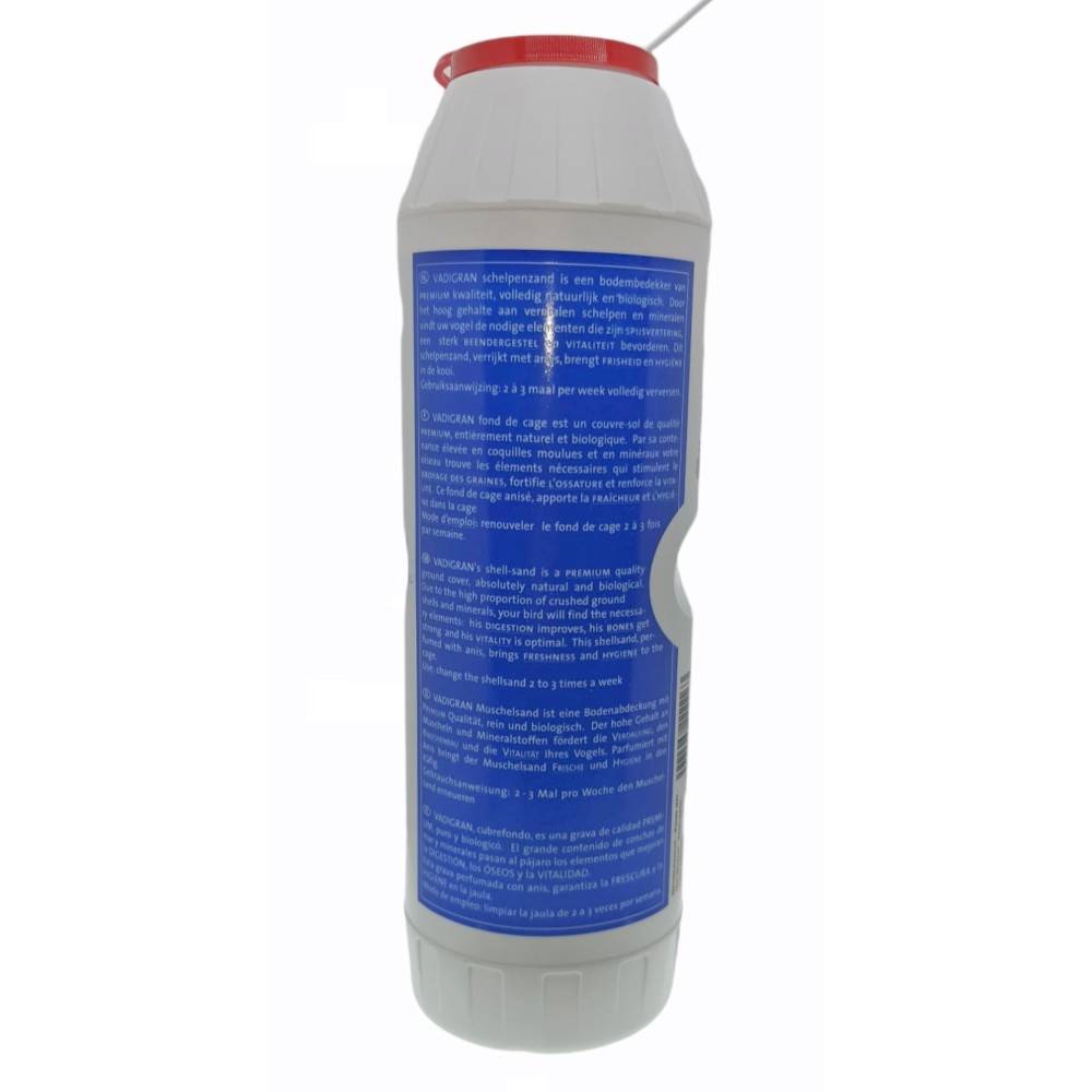 Vadigran - Vadigran - Gravier fond de cage  2 kg brun pour oiseaux - Imagen 4