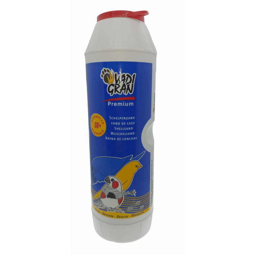 Vadigran - Vadigran - Gravier fond de cage  2 kg brun pour oiseaux - Imagen 2