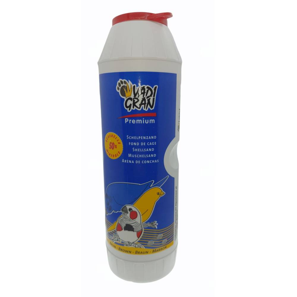 Vadigran - Vadigran - Gravier fond de cage  2 kg brun pour oiseaux - Imagen 1