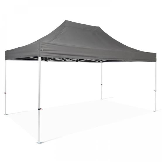 Oviala - Tente pliante 3x4,5m 300g/m² gris PRO 40 - Oviala - Image 1