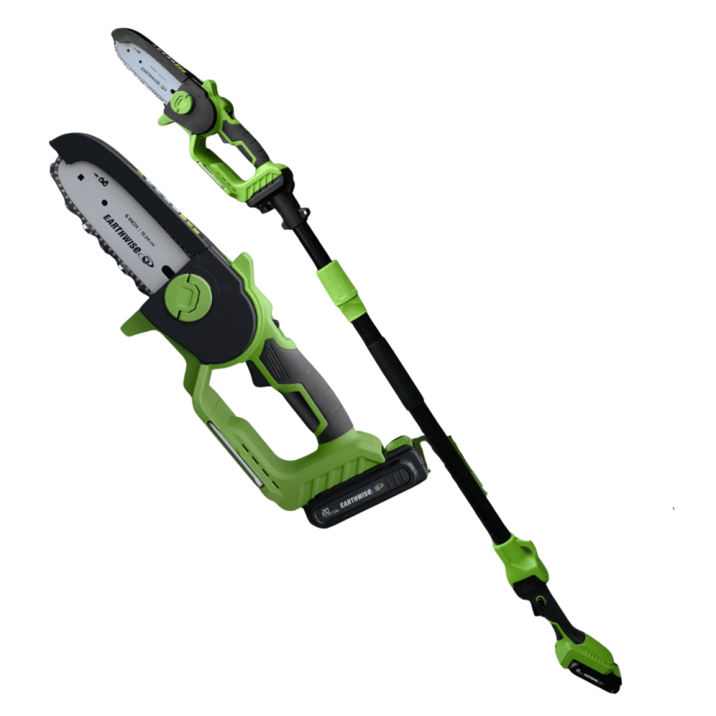 Tronconneuse A Batterie + Perche | Mini Tronconneuse A Batterie | Tronconneuse | Tronconneuse Sans Fil | Coupe Branches | Outil Jardinage - VENTEO