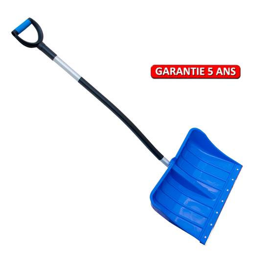 Outils Perrin - Poussoir à neige ergo 545 x 370 mm - manche aluminium - poignée plastique
