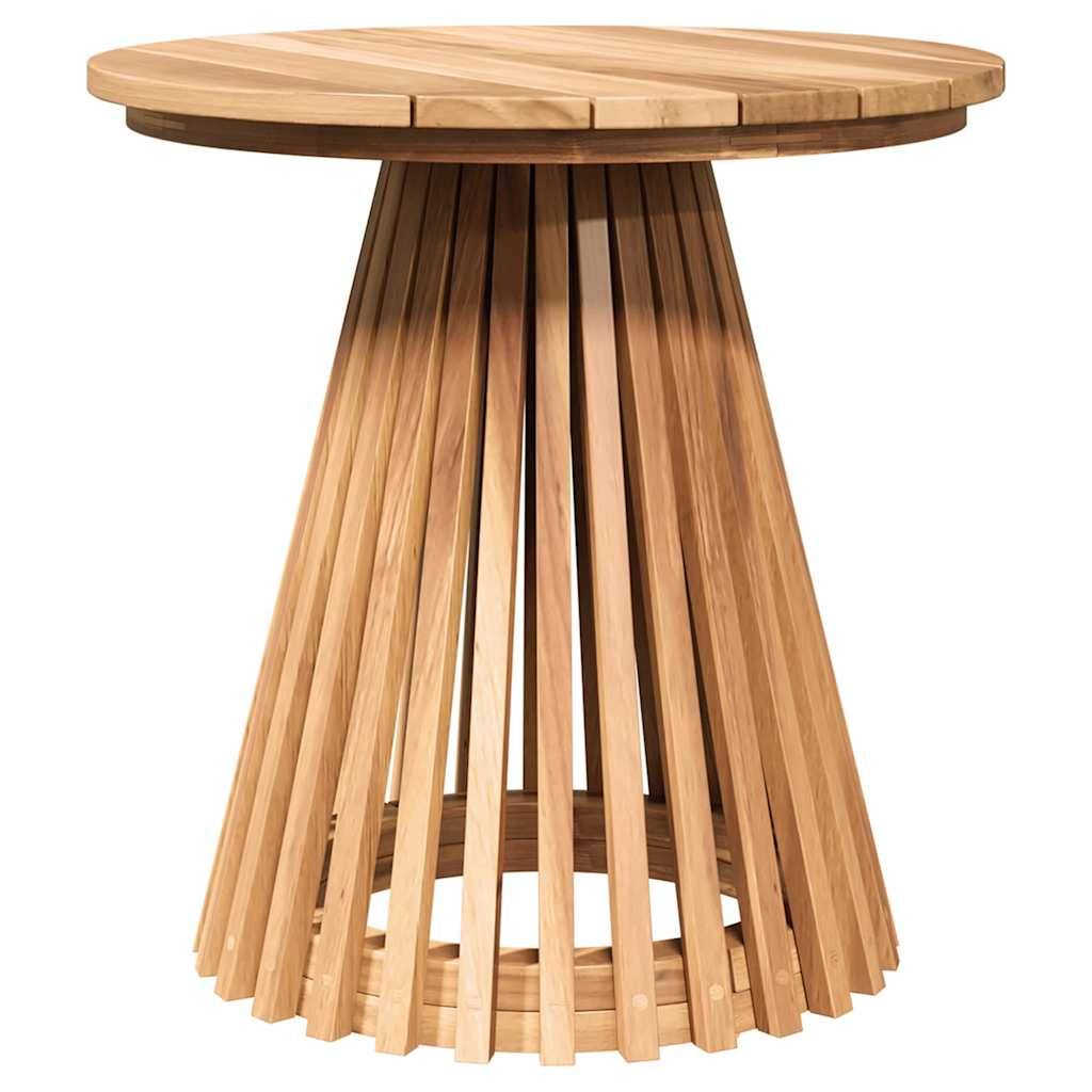 ComfortXL - Table d'Appoint Ronde de Jardin Ø50cm en Teck Massif, Petite Table d'Extérieur Résistante aux Intempéries – ComfortXL Outdoor Living - Image 2