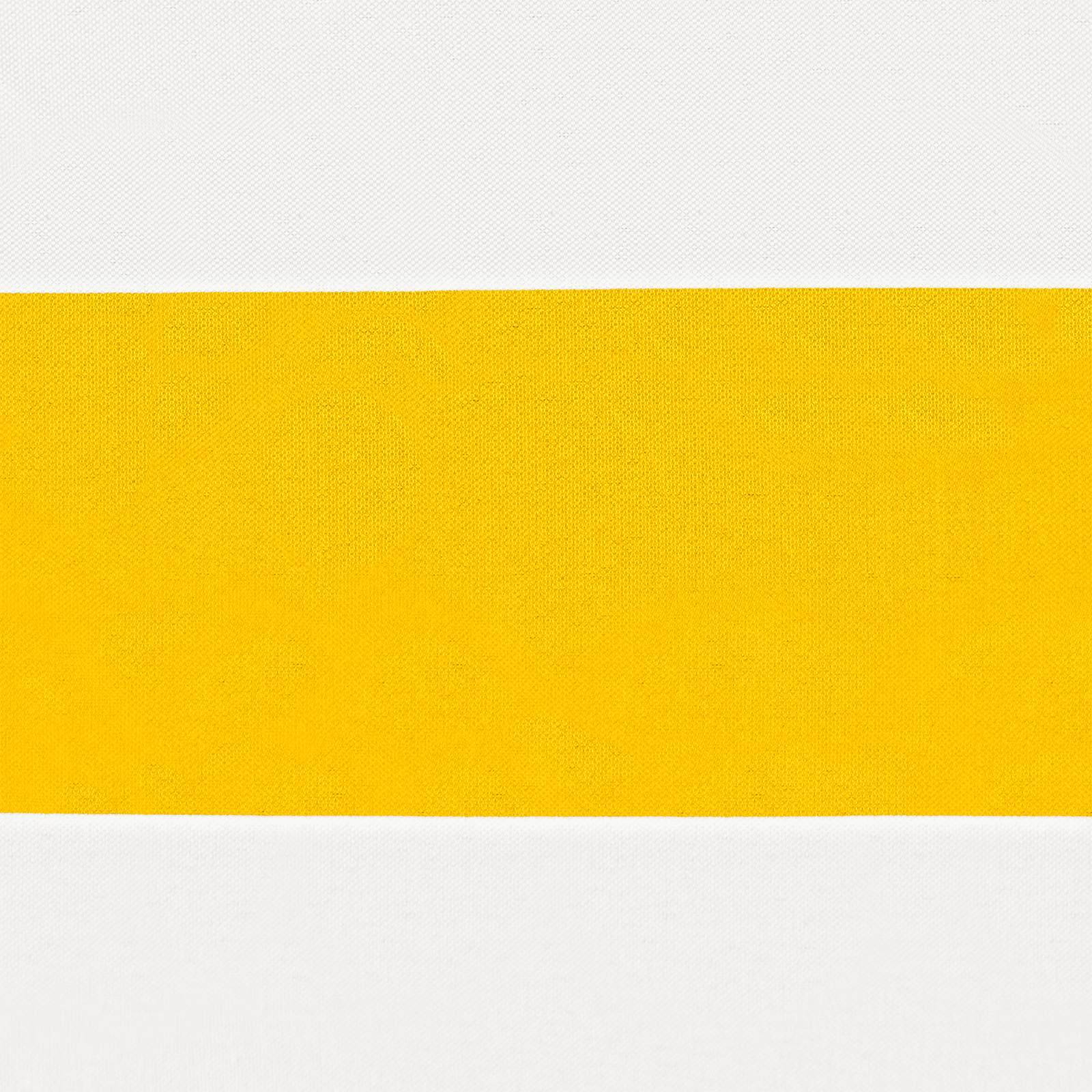 Voile d'ombrage polyester oxford jaune et blanc 400 x 400 x 400 cm - PANGIVO - Image 8
