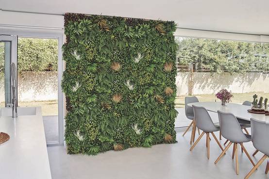 Nortène - Panneau décoratif Sauvage feuillage synthétique - Vert - 1x1m Nortene - Image 3
