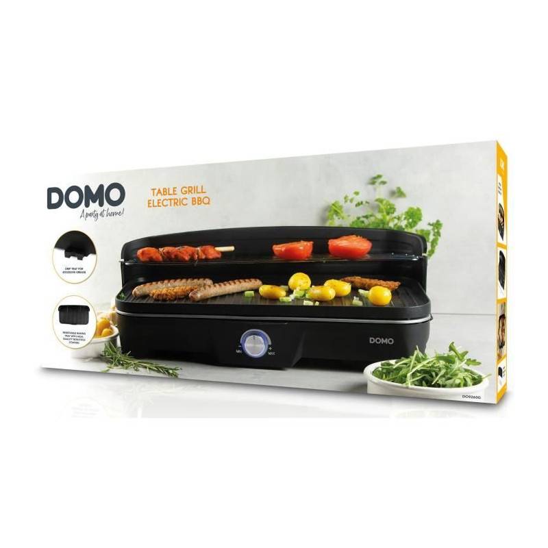 Grill De Table - Bbq Electrique - Domo - Do9260g - 2200w - Imagen 5