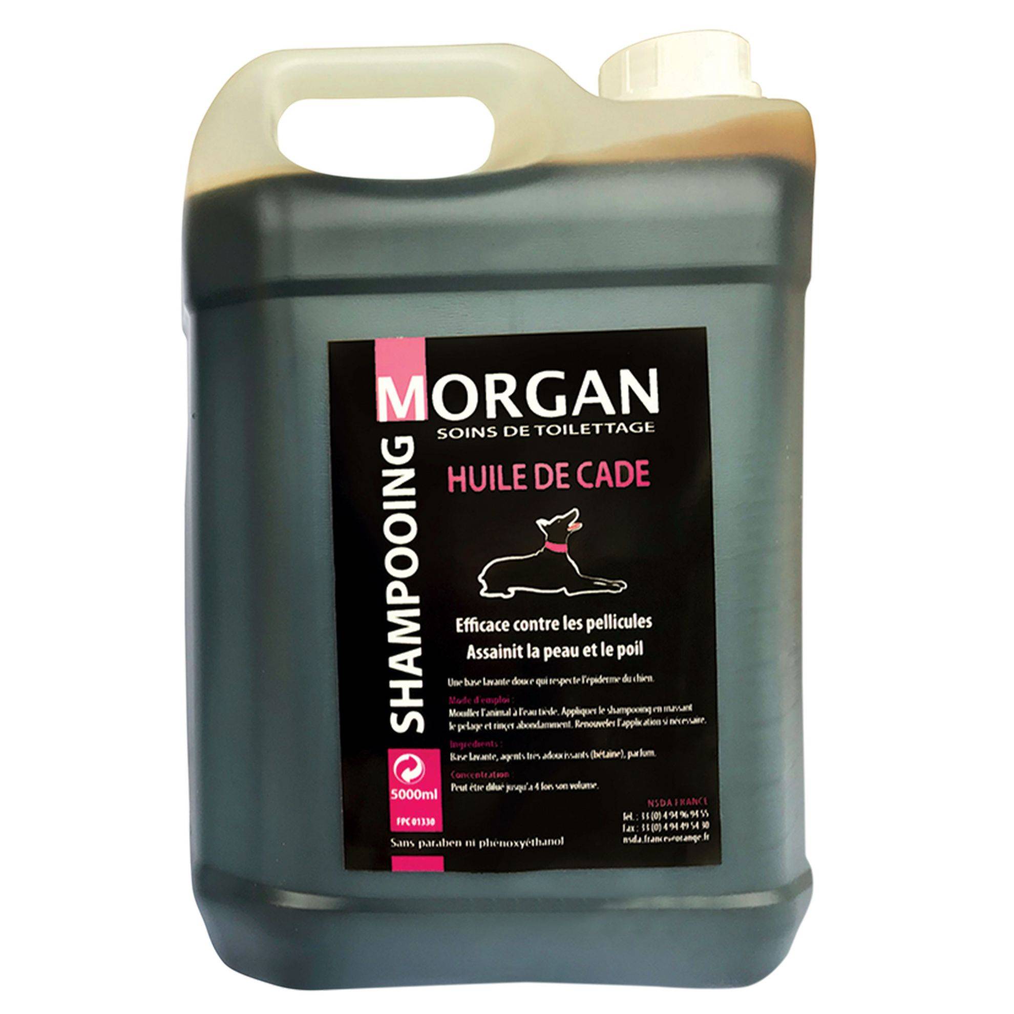 Shampooing Huile de Cade : 5L MORGAN