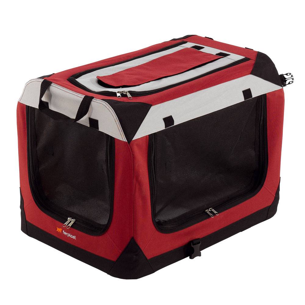 Ferplast - Ferplast Panier de transport pour chiens HOLIDAY 4 Panier de voyage pliable pour chiens de petite taille - Imagen 1