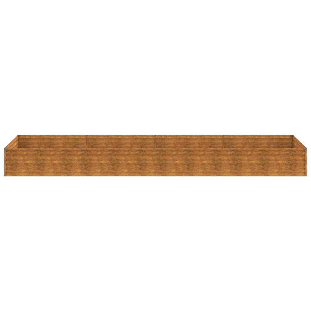 ComfortXL - Carré potager rectangulaire Acier Corten jardin Rouillé 387x100x36 cm – ComfortXL Outdoor Living - Image 4