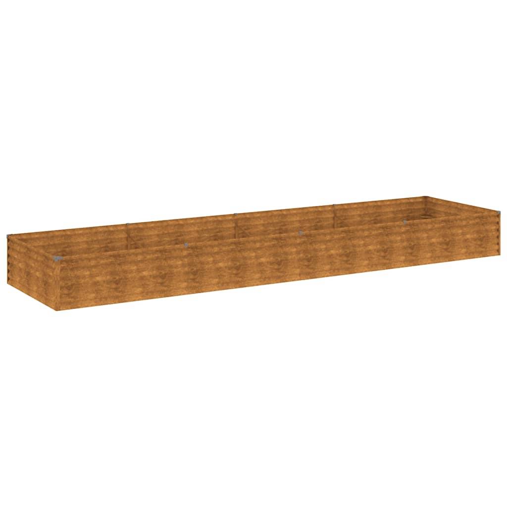 ComfortXL - Carré potager rectangulaire Acier Corten jardin Rouillé 387x100x36 cm – ComfortXL Outdoor Living - Image 2