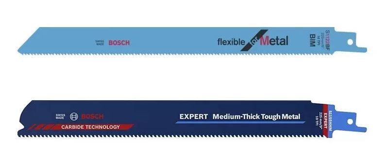 Bosch Professional - Lot de 25 Lames Scie Sabre Metal S1122BF + 1 Lame Carbure S1155HHM BOSCH - 2608653598
