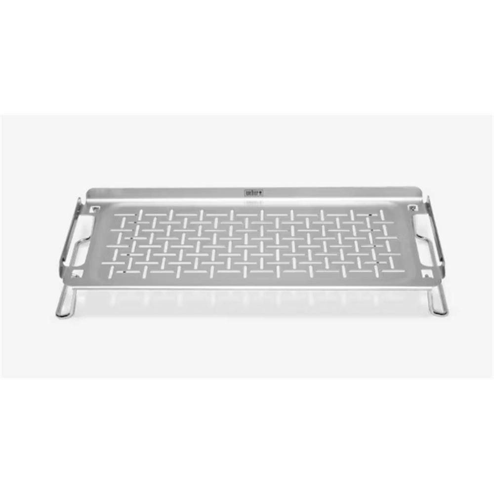 Weber - Plateau de réchauffage pour plancha en inox - Weber - Imagen 3