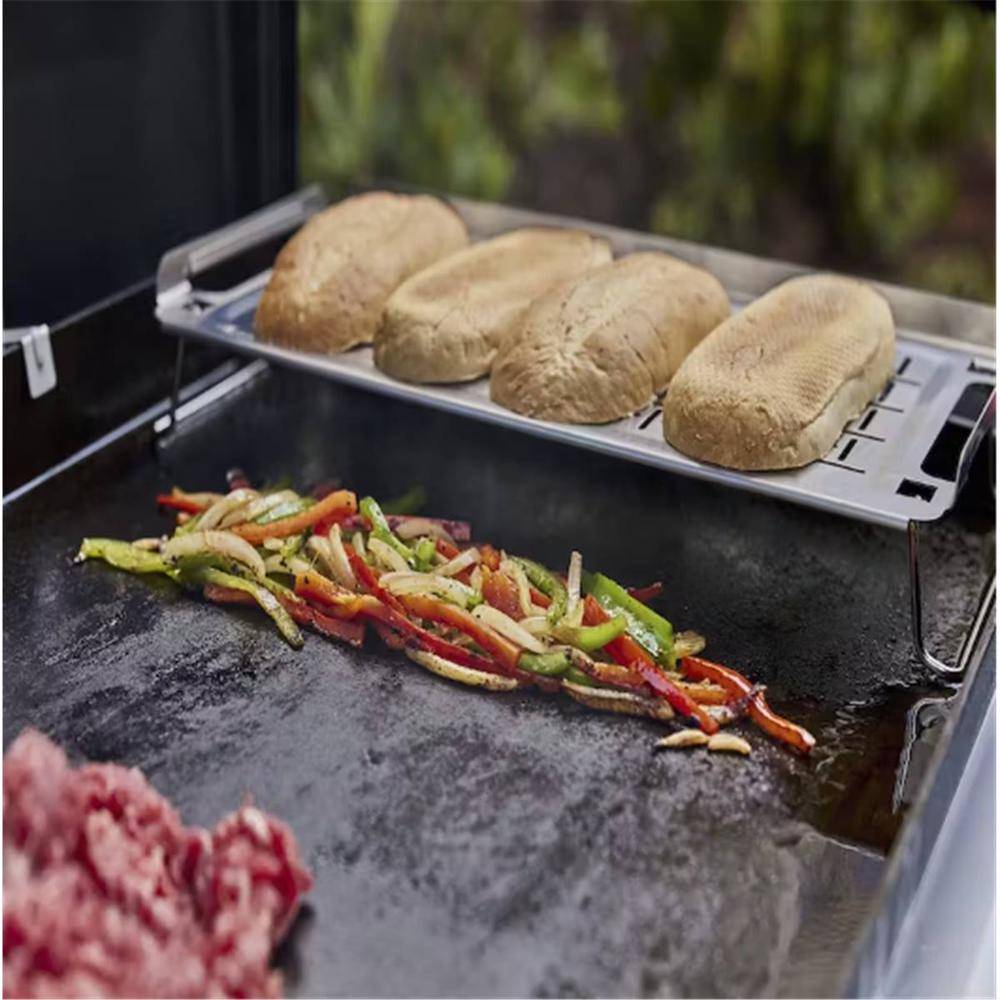 Weber - Plateau de réchauffage pour plancha en inox - Weber - Imagen 2