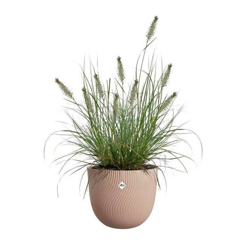 Elho - Pot De Fleurs - Elho - Sereh Rond 30 - Marron - L 30 X B 29.5 X H 25 Cm - 100% Recyclé