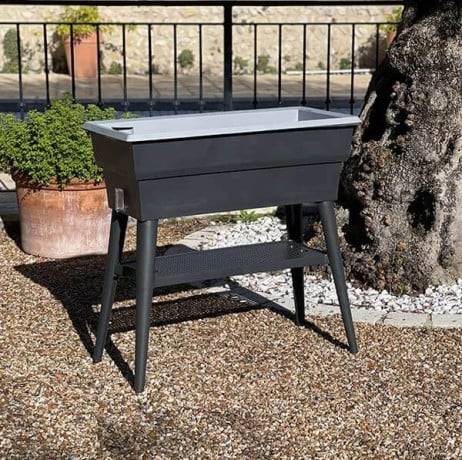 Mv Industries - Jardinière Calipso maxi 40 litres, Couleur Taupe/Beige - Imagen 8