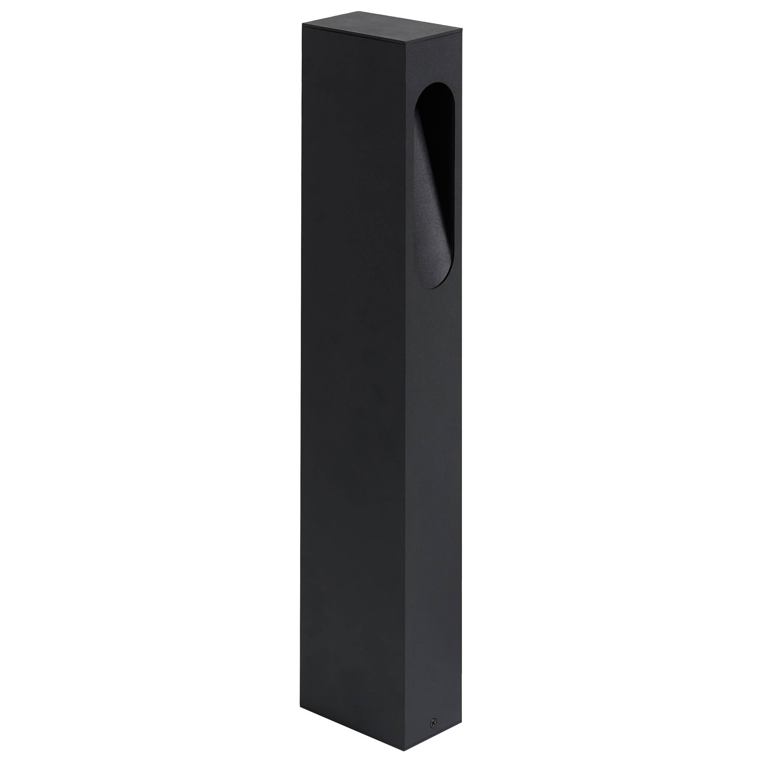 Beliani - Borne Lumineuse Aluminium Noir ASNEIRO - 7x12x60- Beliani - Image 2